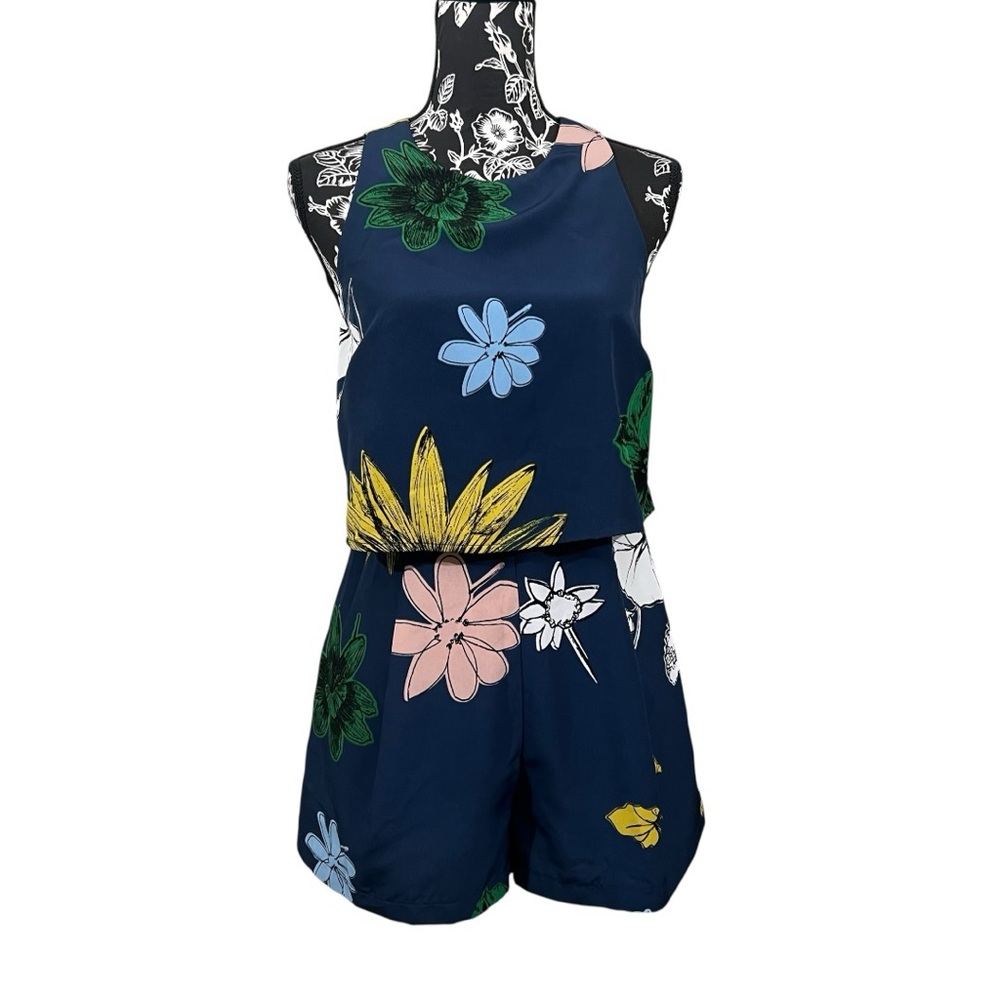 Topshop Floral Romper